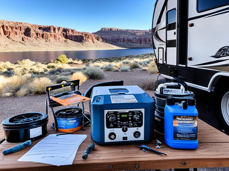 Best RV generator maintenance practices