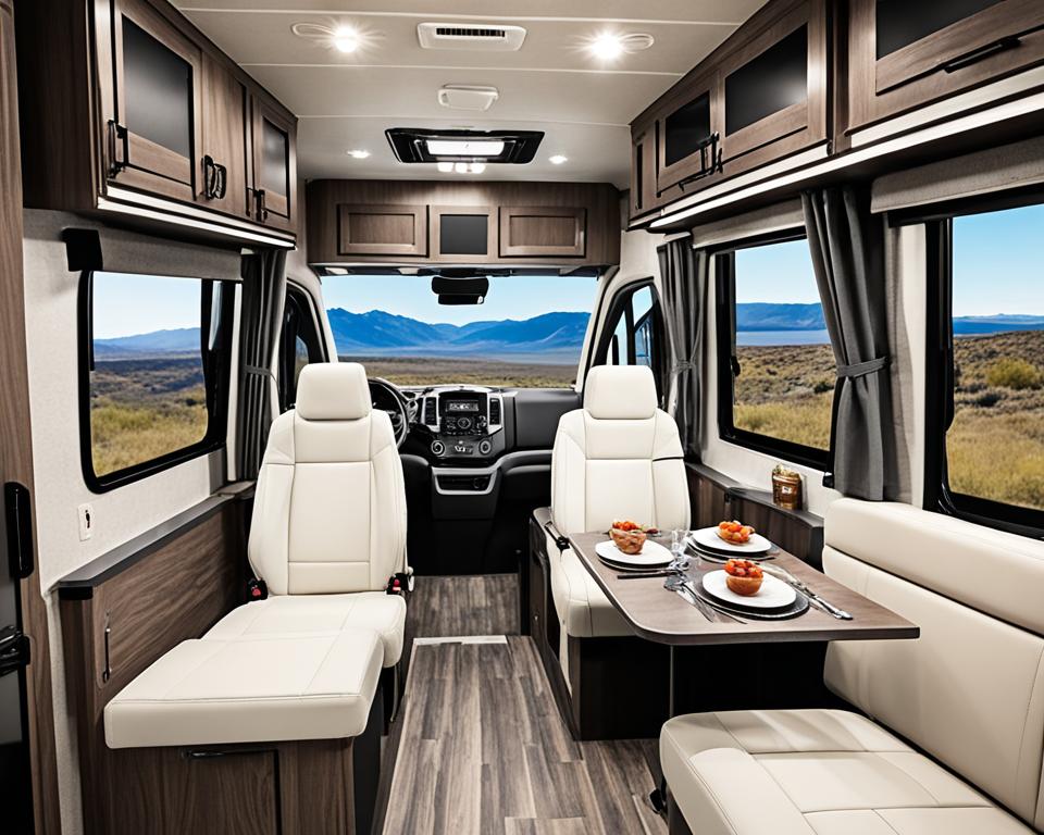 Boldt Class B Motorhome Interior