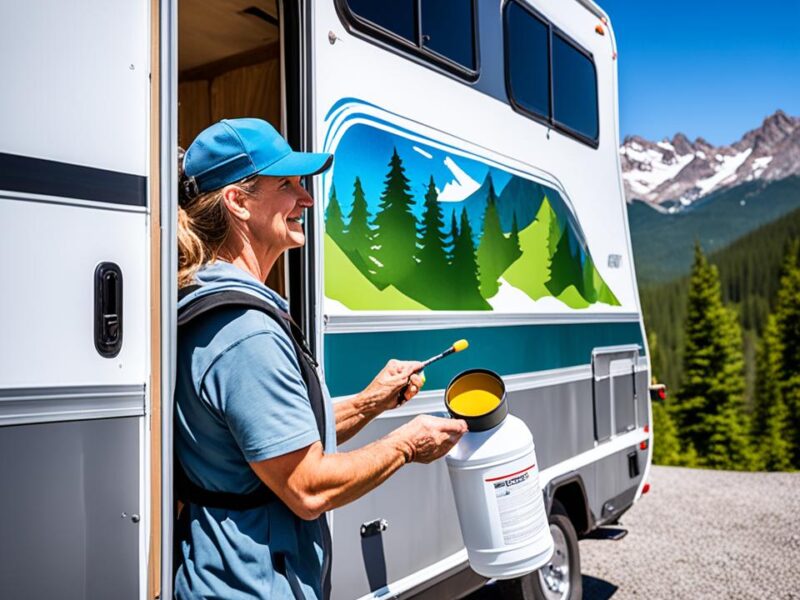 Budget-friendly RV paint touch-ups