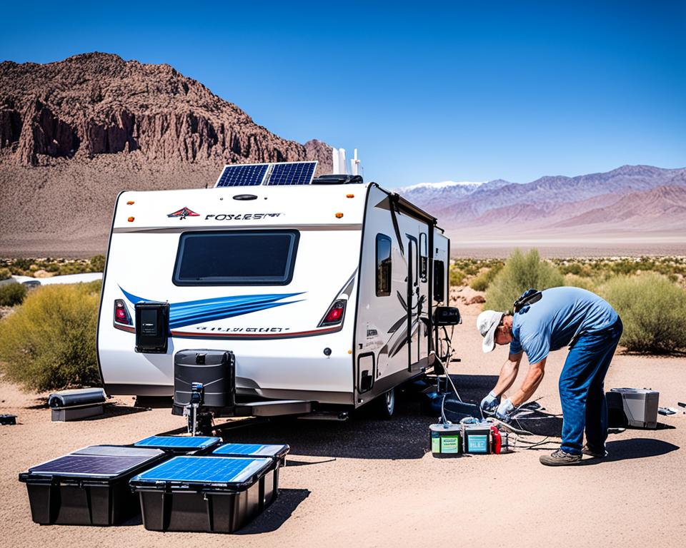 Budget-friendly RV solar panel maintenance