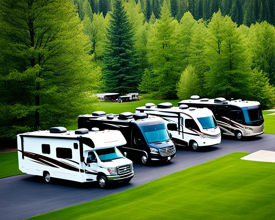 Class A RV comparison of luxury RVs