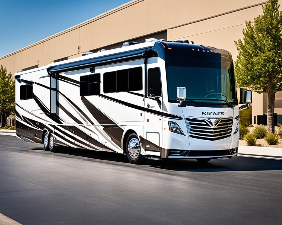 Class A motorhome comparison exterior view