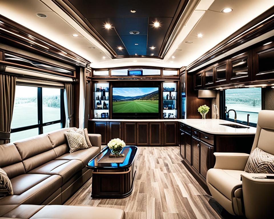 Entegra Coach Accolade interior features