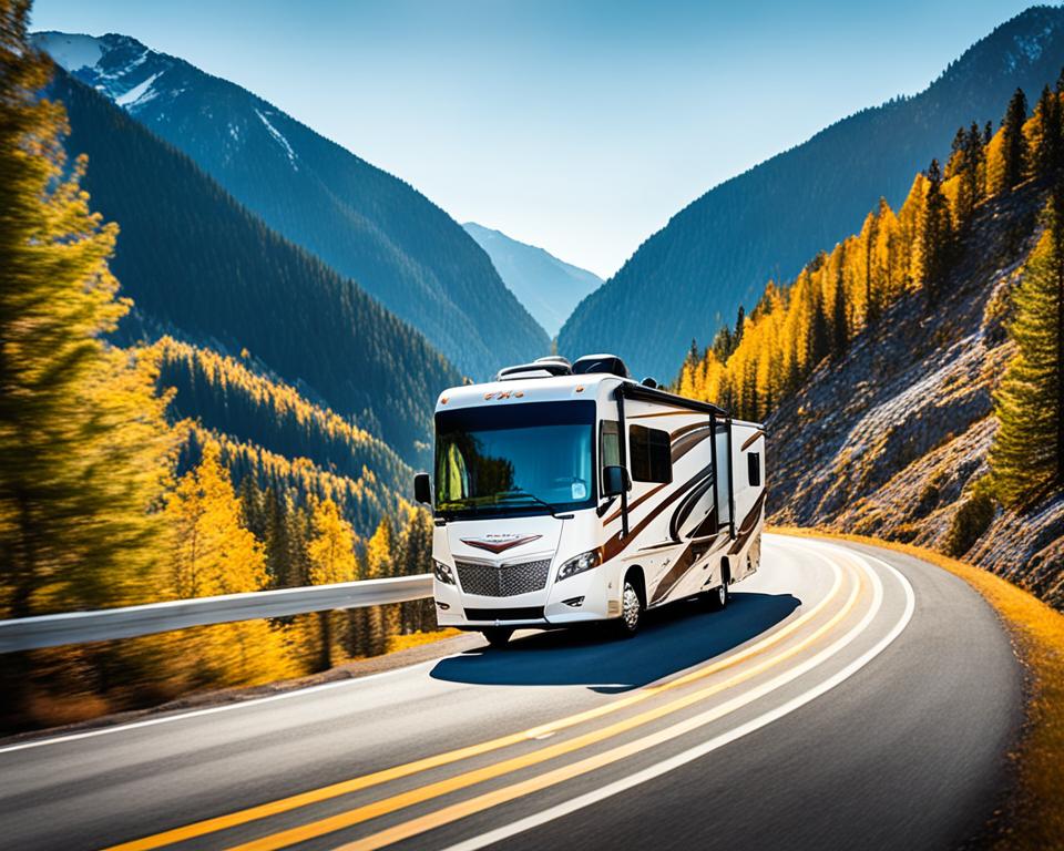 Entegra Coach Aspire Motorhome on the Road