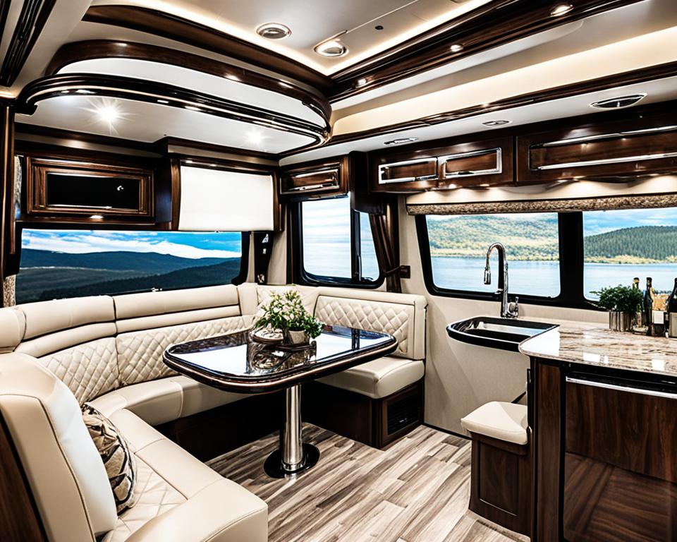 Entegra Emblem Motorhome Elegant Interior