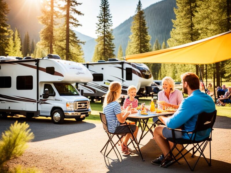 Family-friendly RV campgrounds