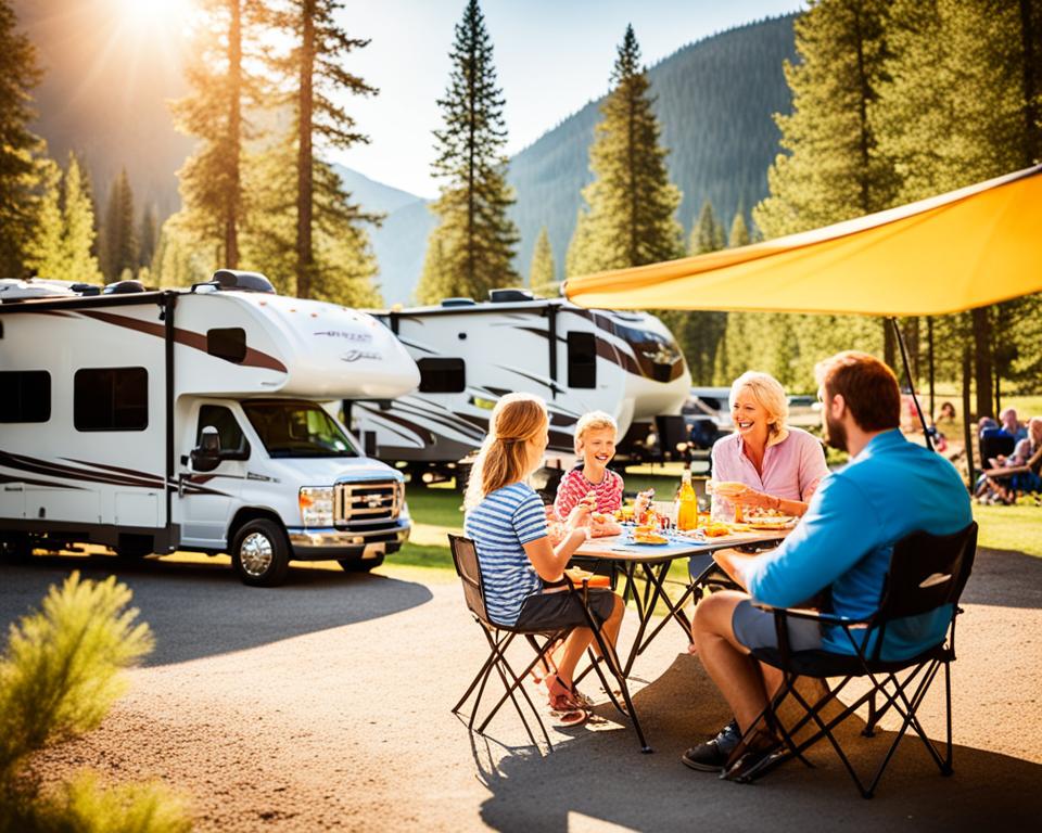 Family-friendly RV campgrounds