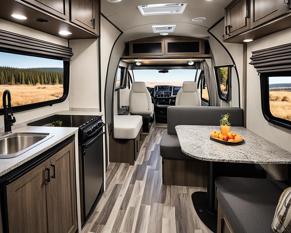 Forest River R-Pod interior design