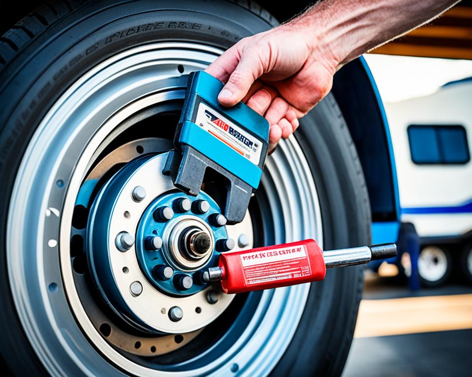 Inexpensive RV brake pad replacement