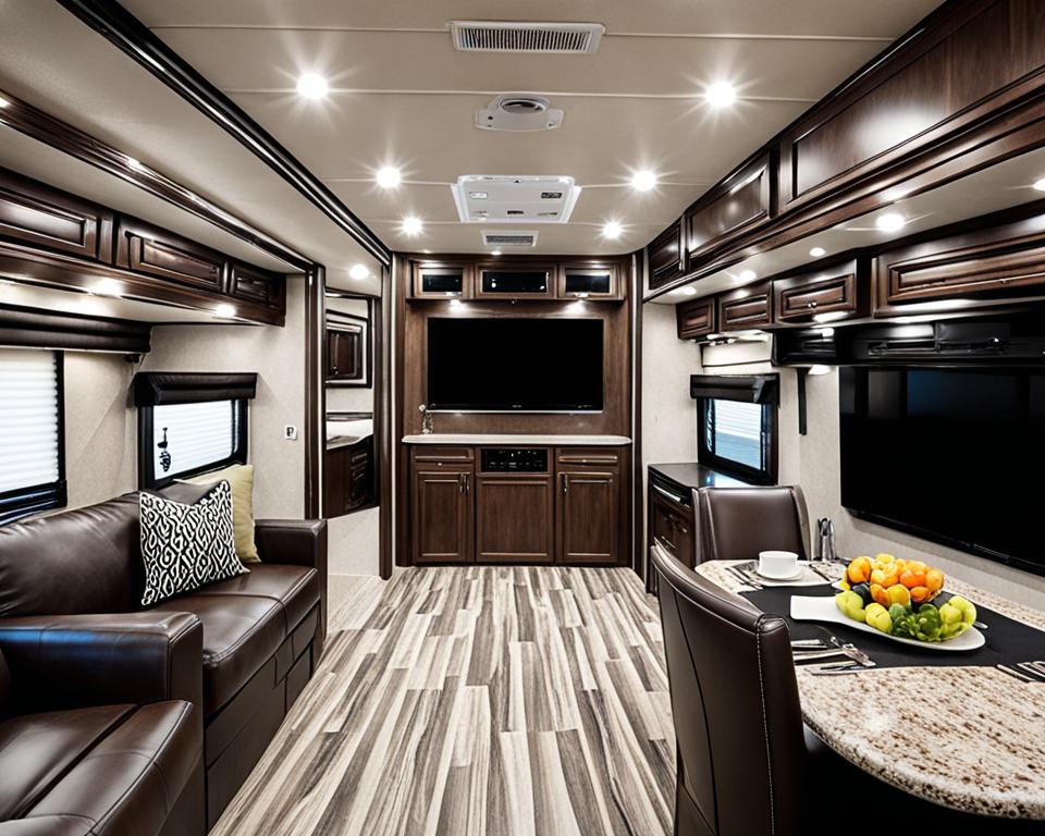 Luxury Interior of Newmar Canyon Star 3927