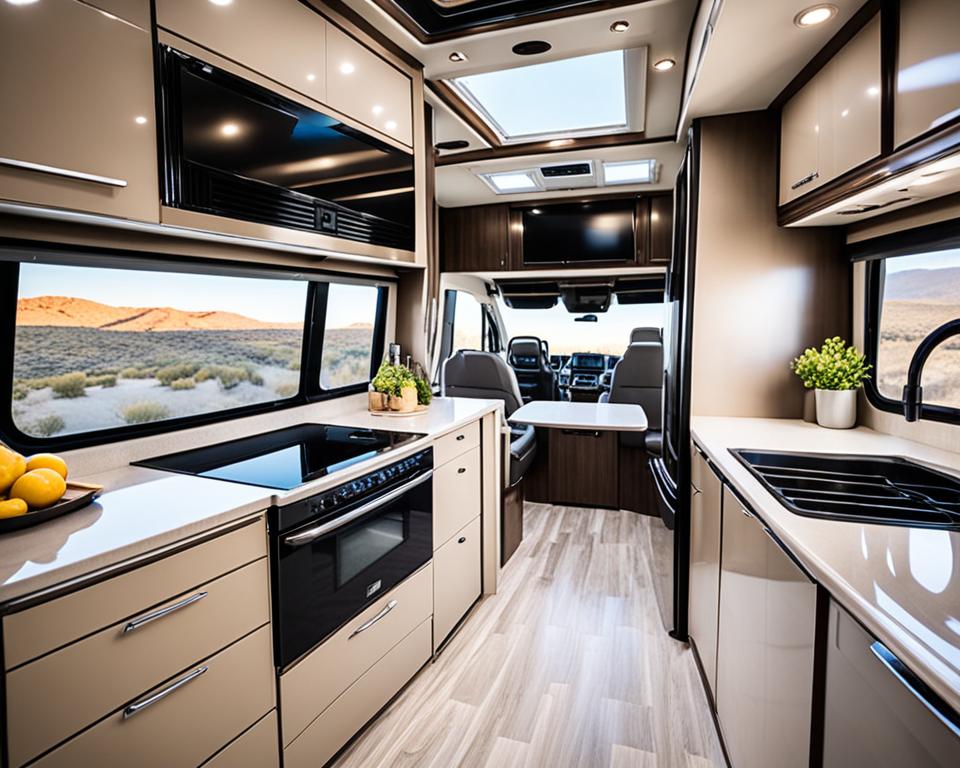 Motorhome Kitchen Countertops