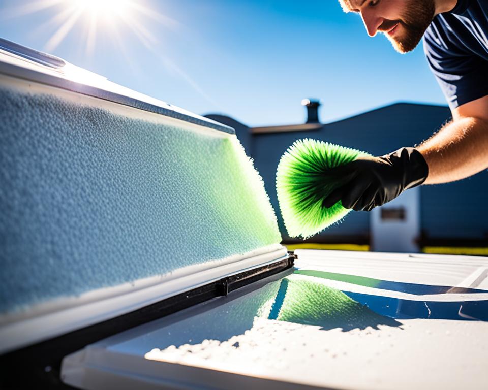 Pop-up camper roof maintenance