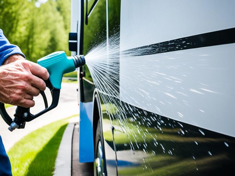 Quick RV exterior cleaning methods