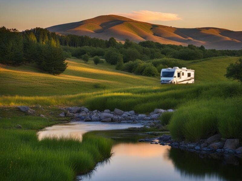 Quiet RV camping spots