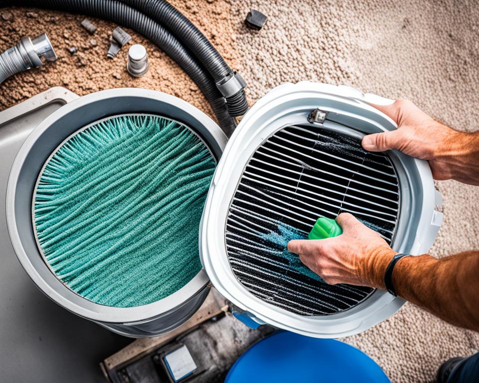 RV air conditioner filter maintenance