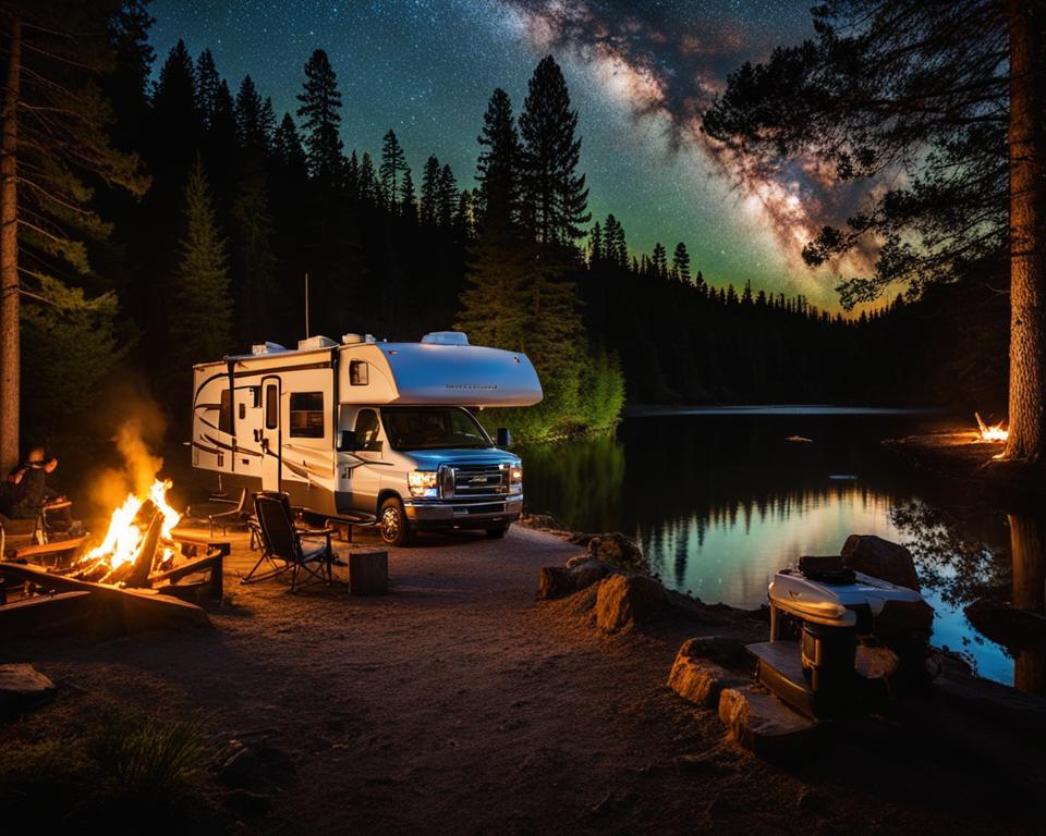 RV camping in state parks