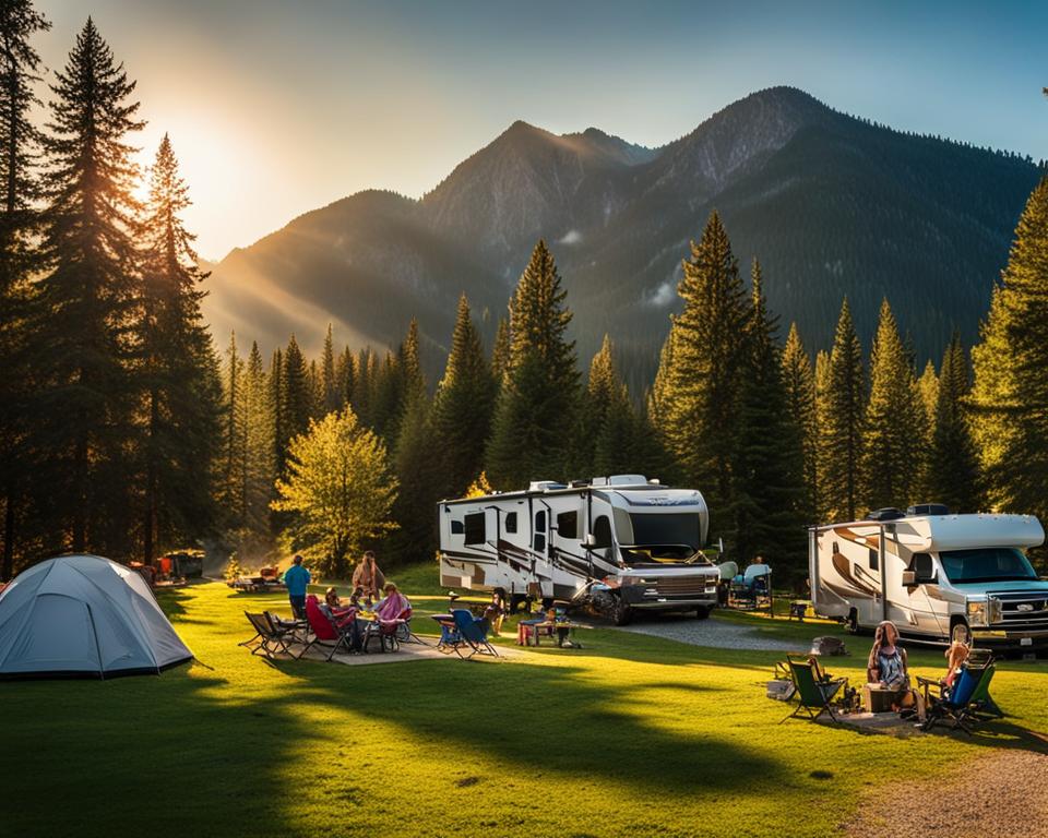 RV camping near national parks