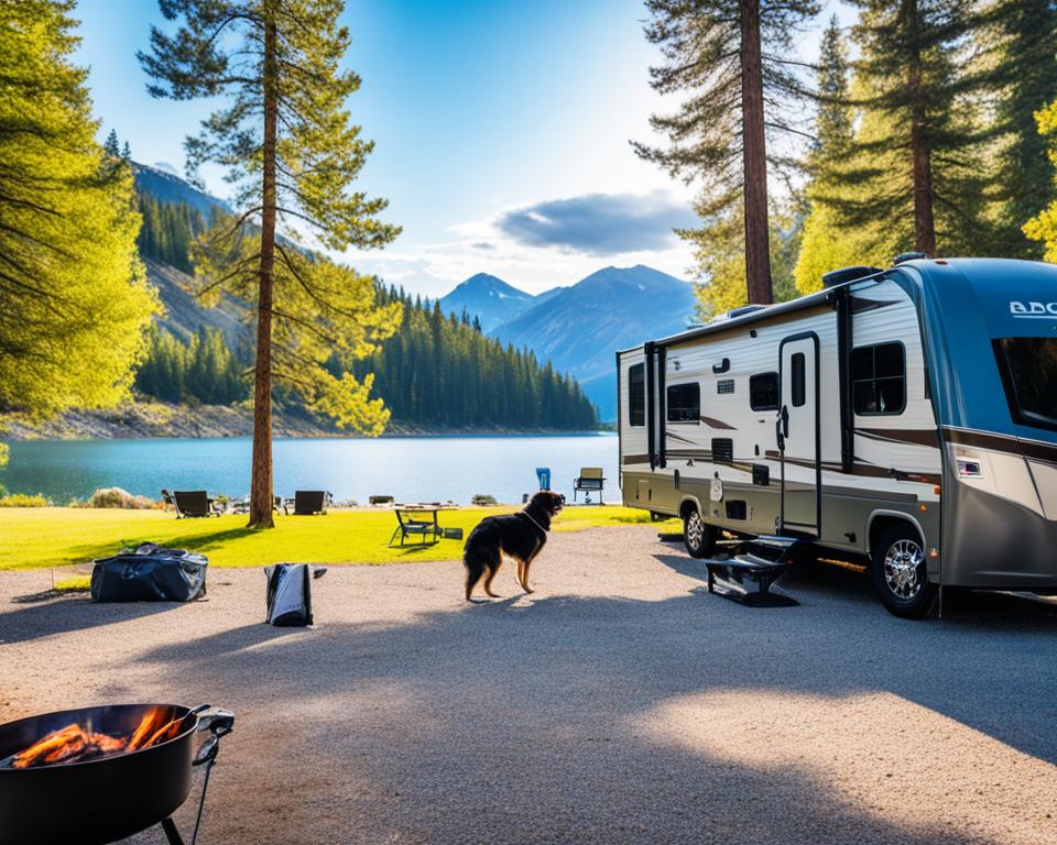 RV camping with pets tips