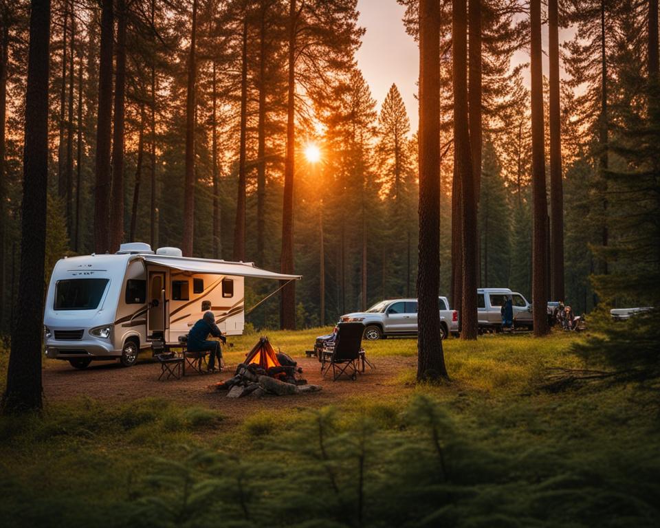 RV camping without reservations