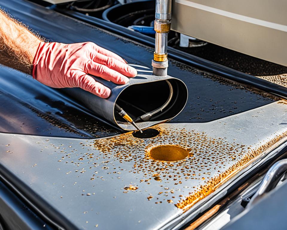 RV fuel system maintenance