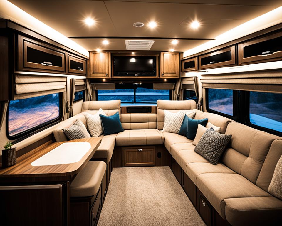 RV interior lighting