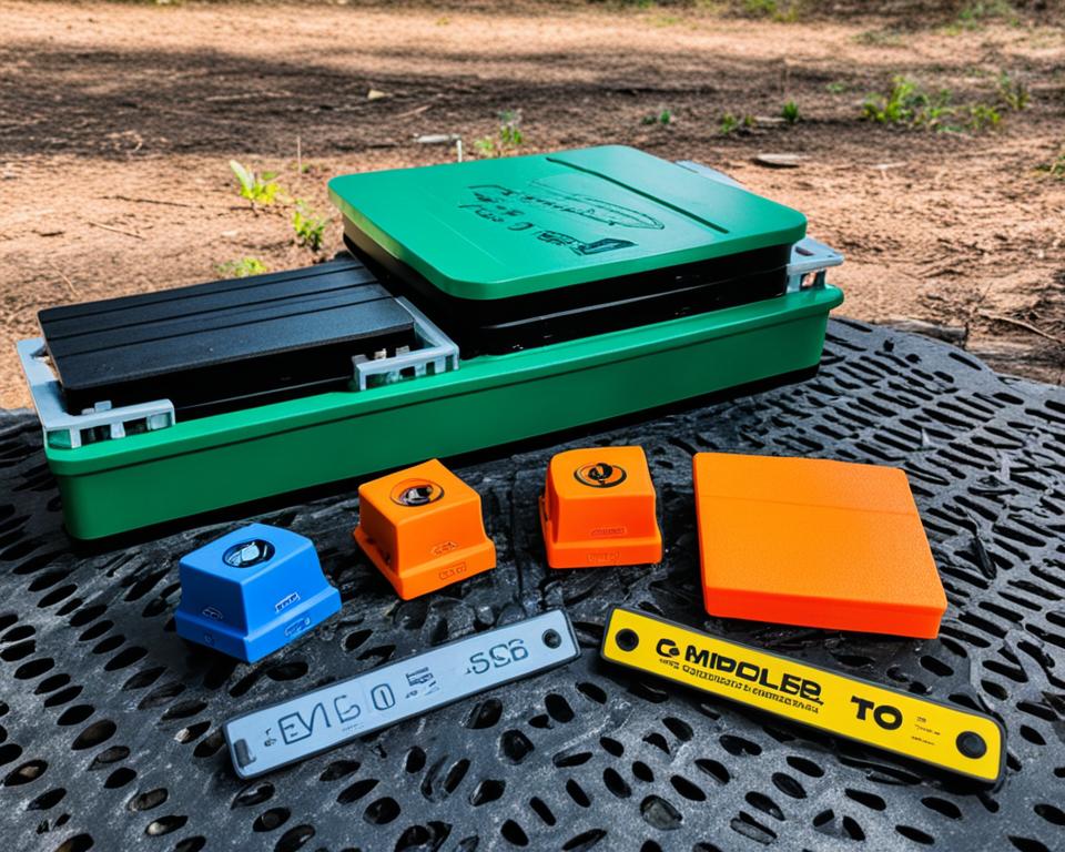 RV leveling tools