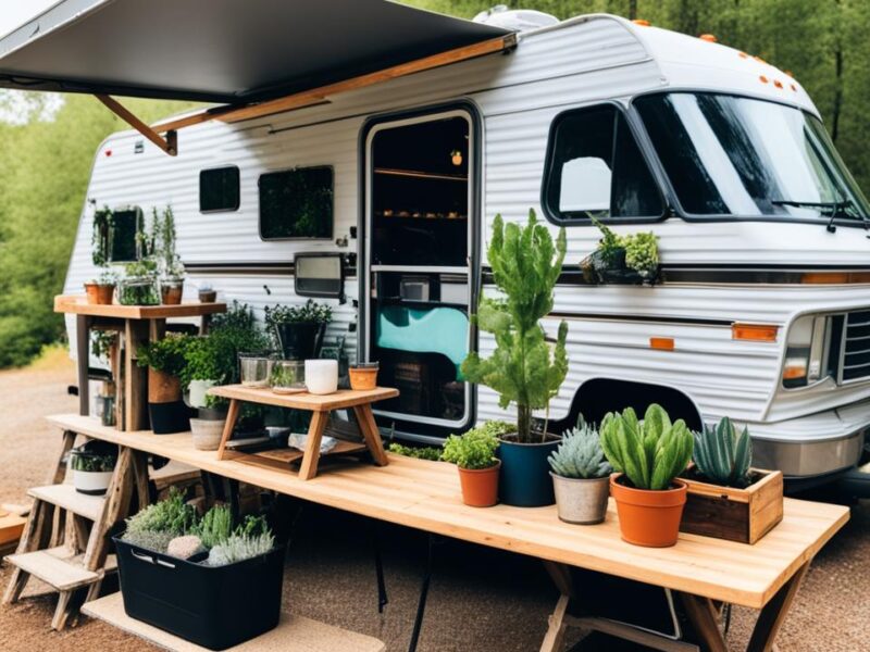 RV living on a budget ideas