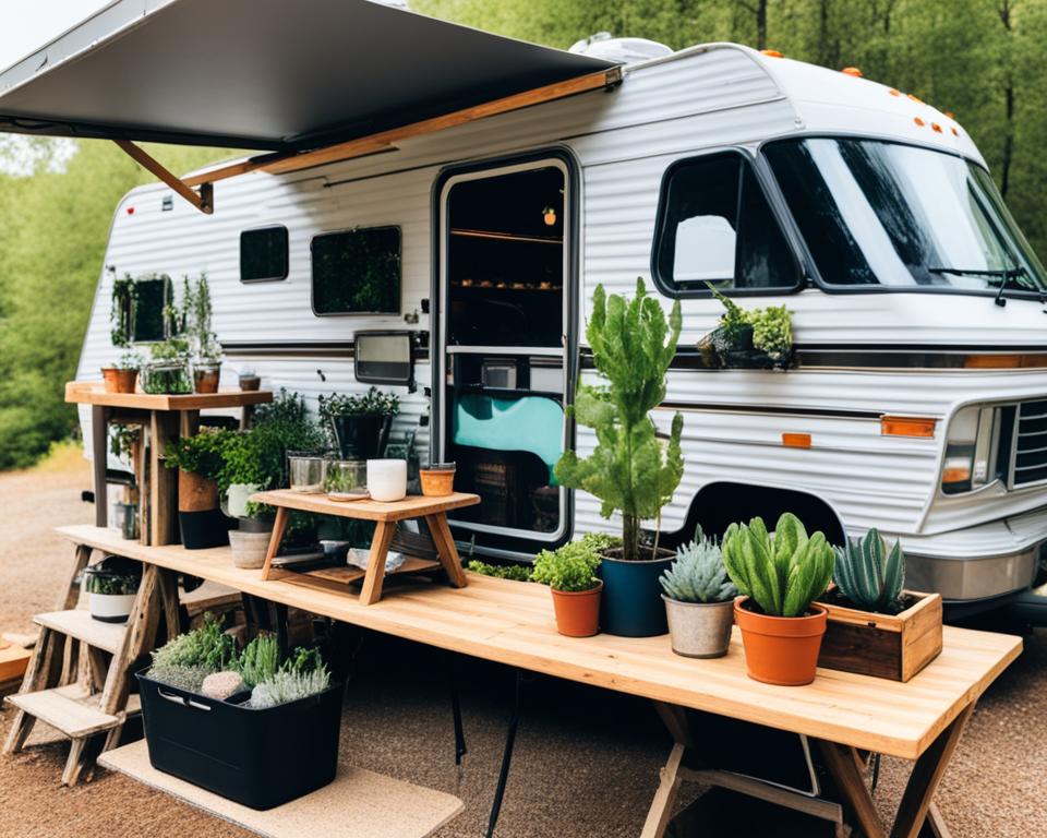 RV living on a budget ideas