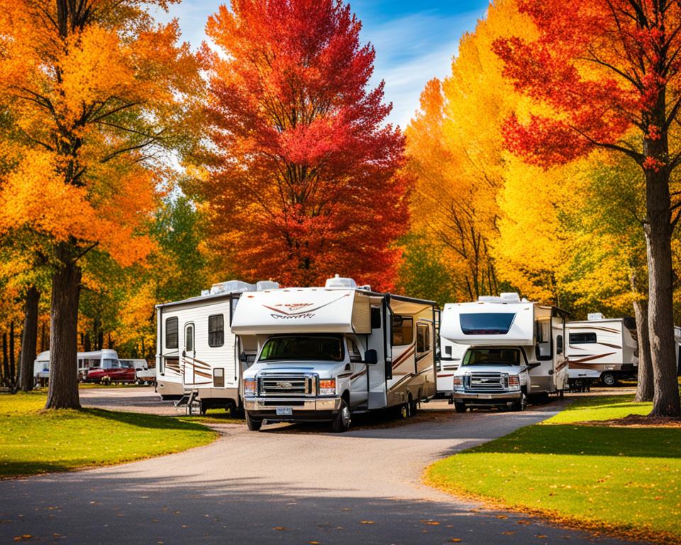 RV sites in the Midwest