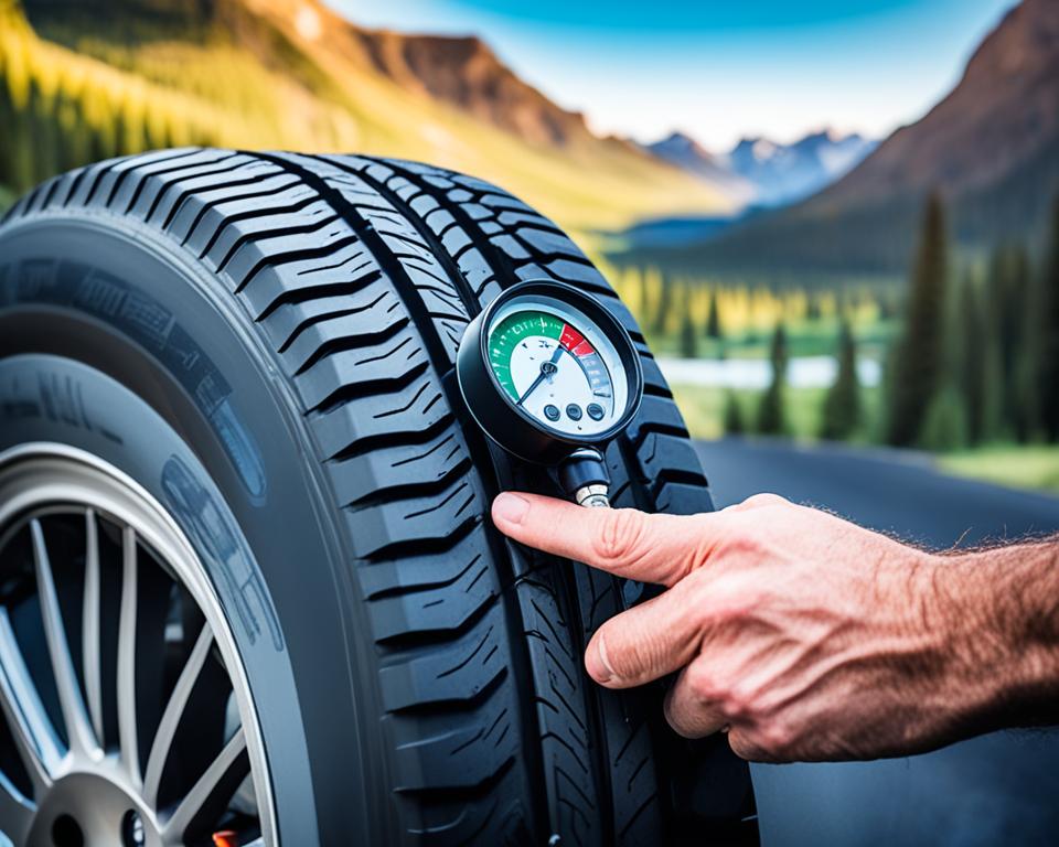 RV tire inspection