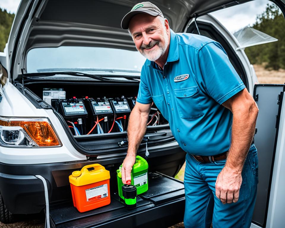 Refilling RV Batteries