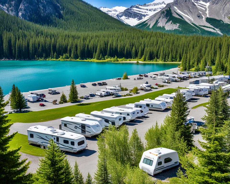 Tunnel Mountain Trailer Court - Banff Alberta, Canada