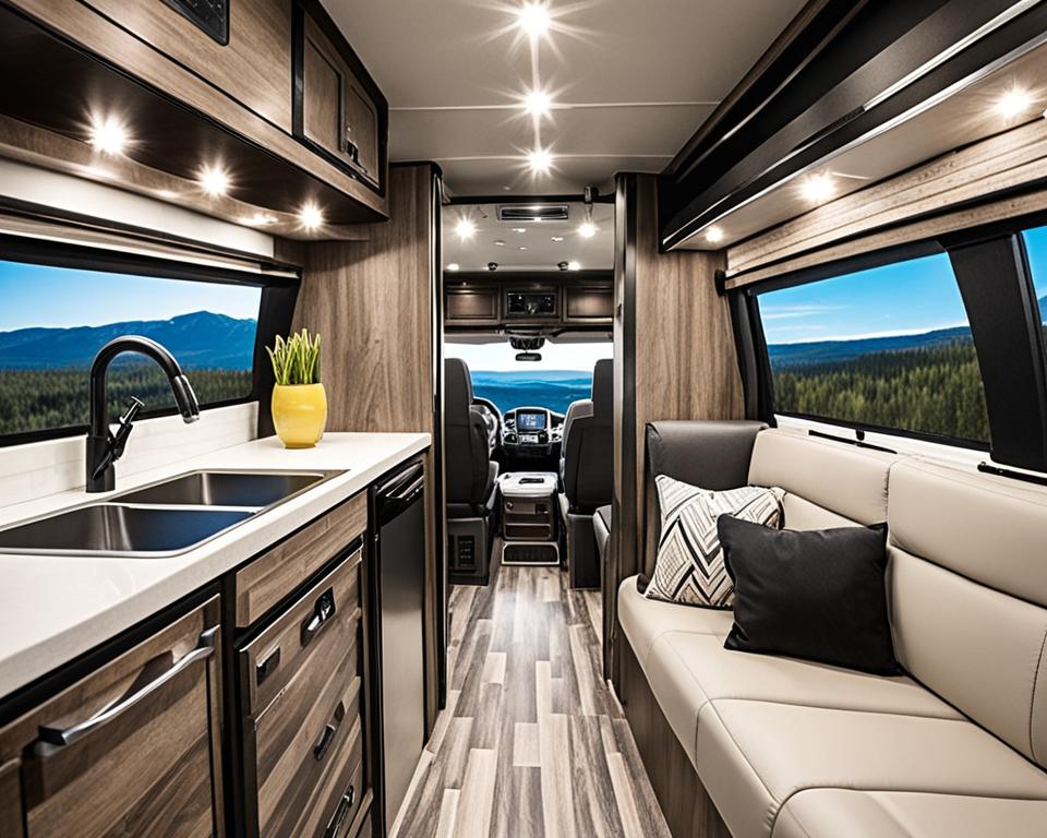 Winnebago Era Class B Motorhome Space and Storage