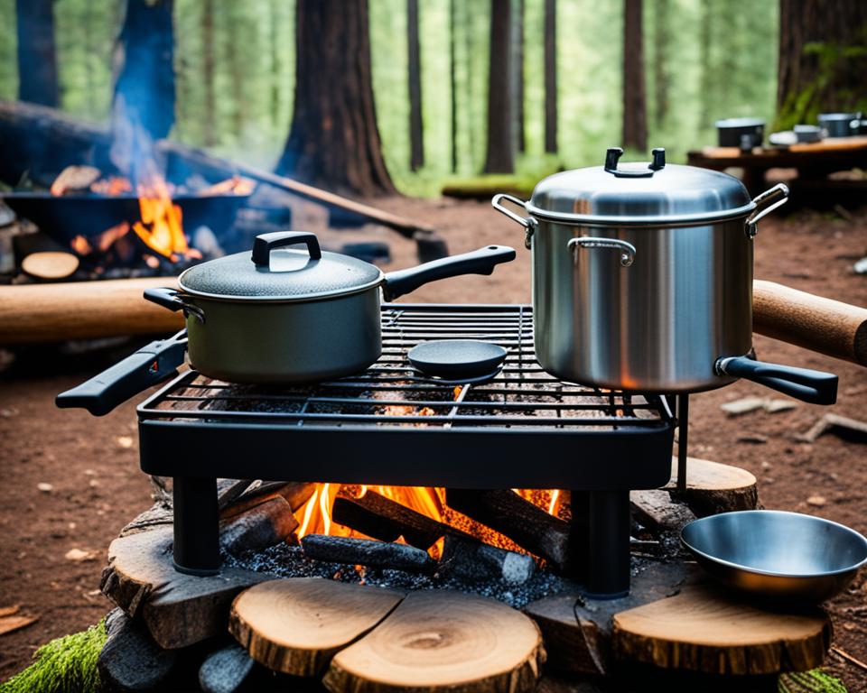 galley and outdoor stove