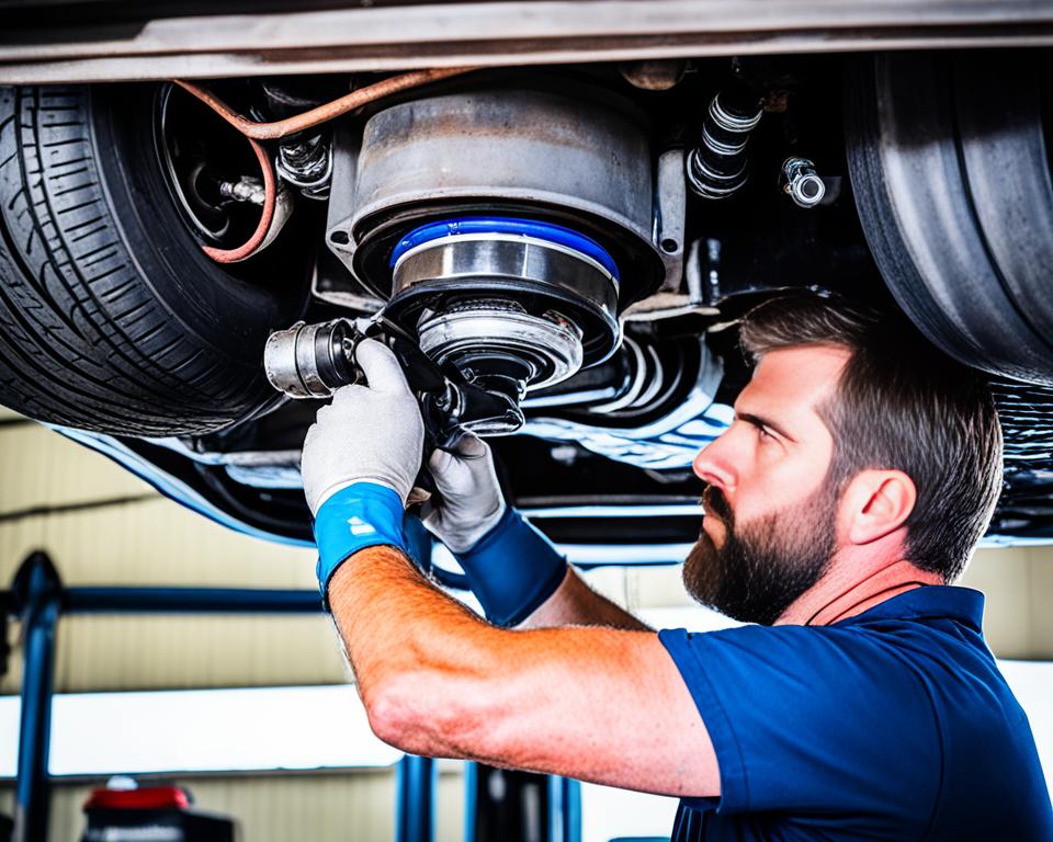 pre-trip RV suspension maintenance