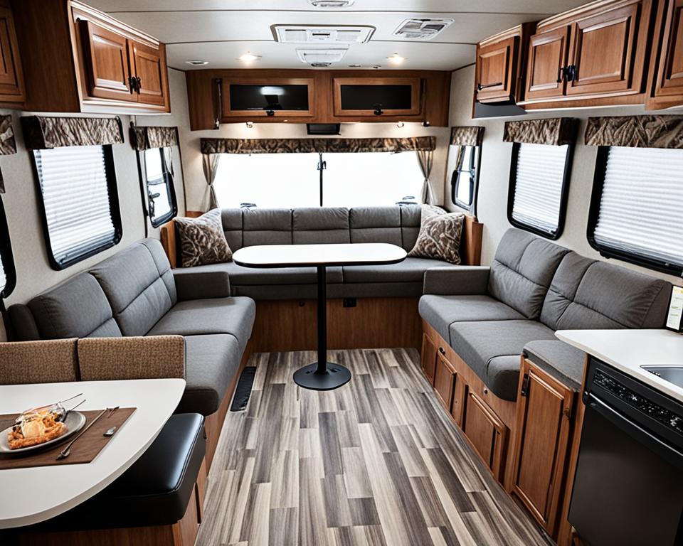 winnebago voyage travel trailer interior