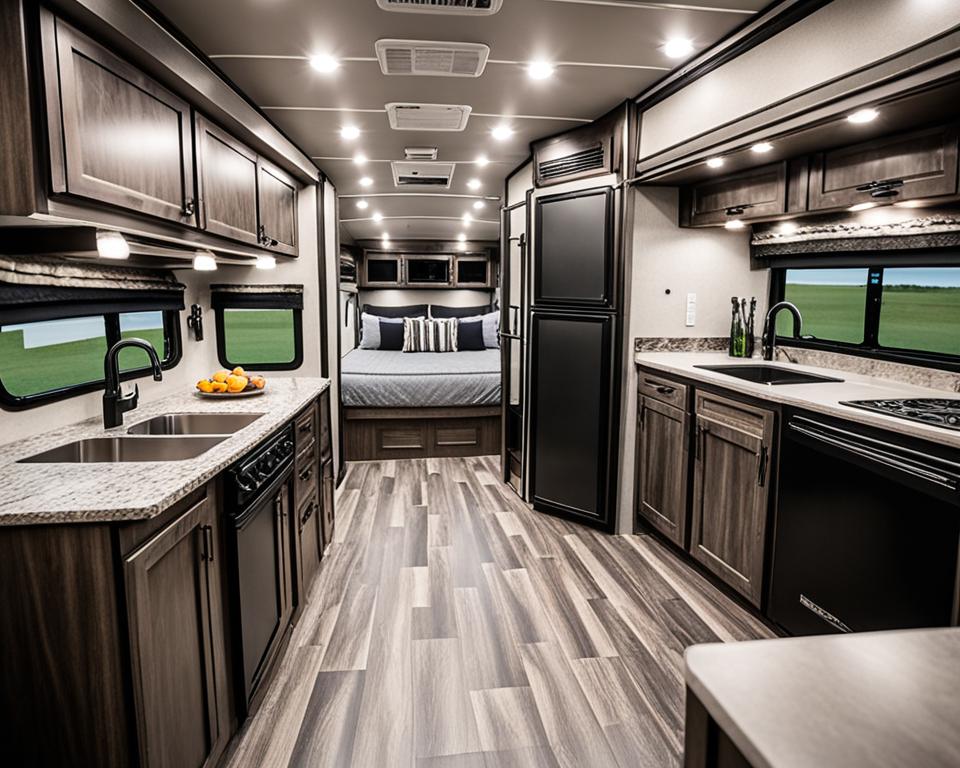 Exquisite RV Kitchen Amenities